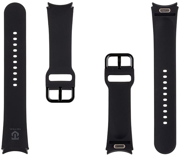 Armband Tactical Silikon Quick Release für Samsung Galaxy Watch 6 44mm Black ...