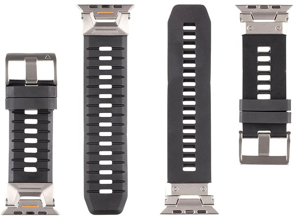 Armband Tactical Tough Band für die Apple Watch Ultra Black ...