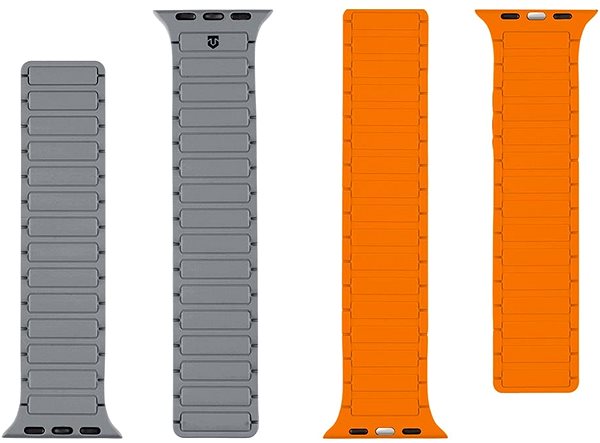 Armband Tactical MagBand für die Apple Watch 38/40/41 Grey/Orange ...