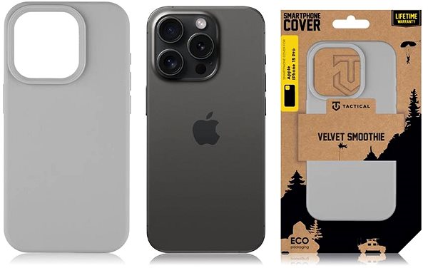 Telefon tok Tactical Velvet Smoothie Foggy Apple iPhone 15 Pro tok ...