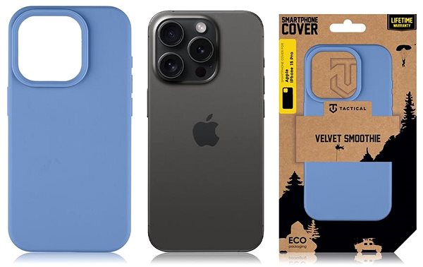 Kryt na mobil Tactical Velvet Smoothie Kryt pre Apple iPhone 15 Pro Avatar ...