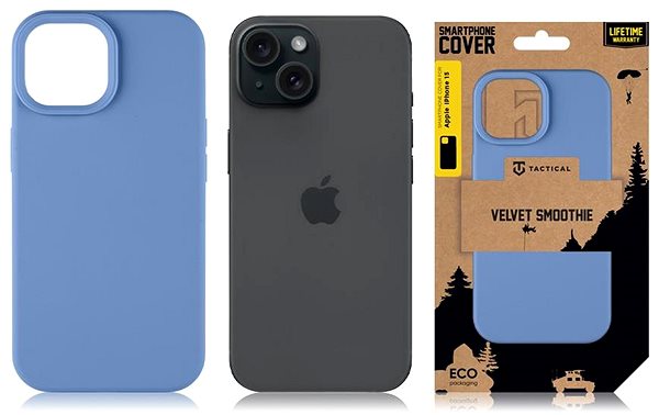 Kryt na mobil Tactical Velvet Smoothie Kryt na Apple iPhone 15 Avatar ...
