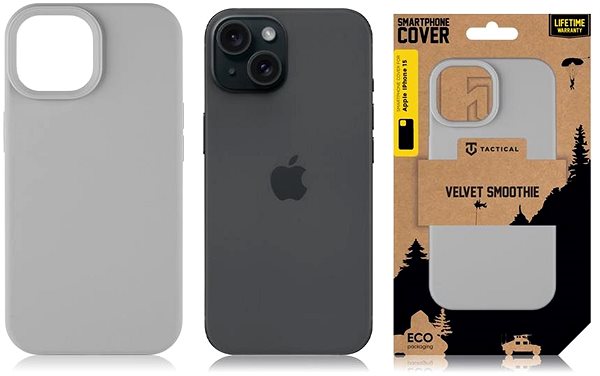 Telefon tok Tactical Velvet Smoothie Foggy Apple iPhone 15 tok ...