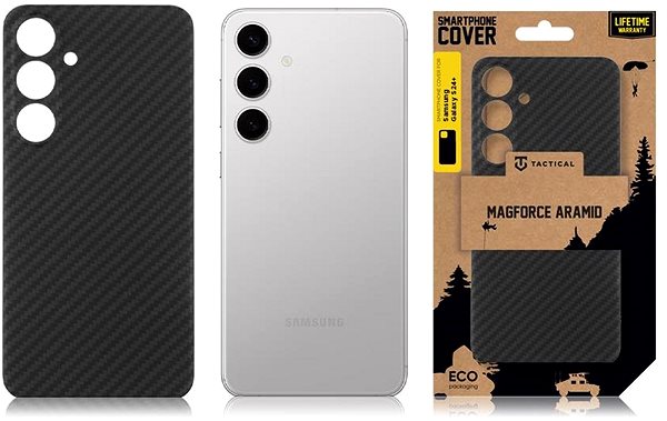 Handyhülle Tactical MagForce Aramid Hülle für das Samsung Galaxy S24+ Black ...