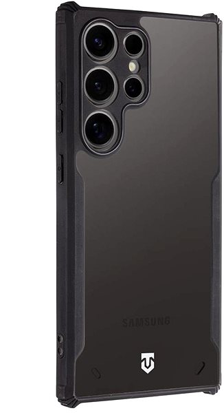 Handyhülle Tactical Quantum Stealth Hülle für Samsung Galaxy S24 Ultra Clear/Black ...