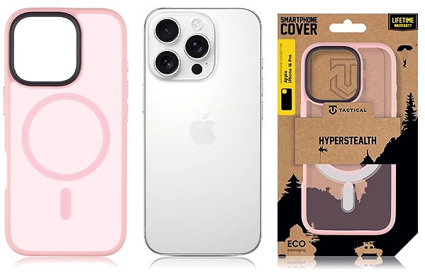 Handyhülle Tactical MagForce Hyperstealth Cover für das iPhone 16 Pro Pink Panther ...