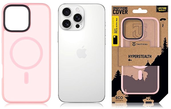 Handyhülle Tactical MagForce Hyperstealth Cover für das iPhone 16 Pro Max Pink Panther ...
