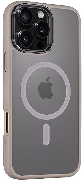 Handyhülle Tactical MagForce Hyperstealth Case für das iPhone 16 Pro Max Light Grey ...