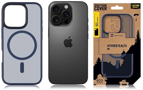 Handyhülle Tactical MagForce Hyperstealth Hülle für das iPhone 16 Pro Deep Blue ...