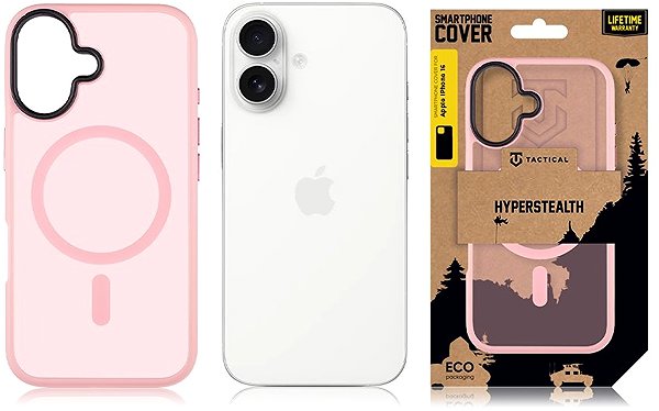 Handyhülle Tactical MagForce Hyperstealth Case für das iPhone 16 Pink Panther ...