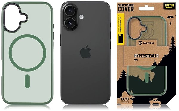Handyhülle Tactical MagForce Hyperstealth Cover für iPhone 16 Forest Green ...