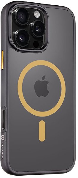 Handyhülle Tactical MagForce Hyperstealth 2.0 Hülle für das iPhone 16 Pro Max Black/Yellow ...