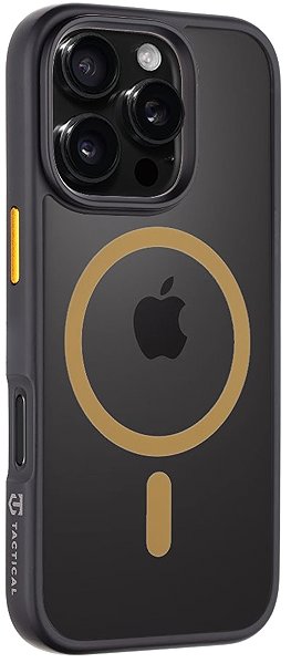 Telefon tok Tactical MagForce Hyperstealth 2.0 iPhone 16 Pro Black/Yellow tok ...