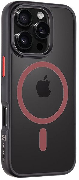 Handyhülle Tactical MagForce Hyperstealth 2.0 Hülle für das iPhone 16 Pro Black/Red ...