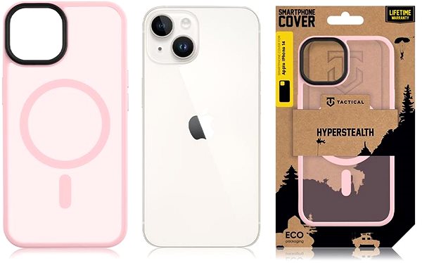 Handyhülle Tactical MagForce Hyperstealth Cover für iPhone 14 Pink Panther ...