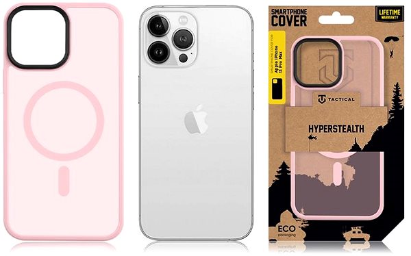 Handyhülle Tactical MagForce Hyperstealth Cover für iPhone 13 Pro Max Pink Panther ...