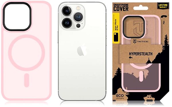 Handyhülle Tactical MagForce Hyperstealth Cover für iPhone 13 Pro Pink Panther ...