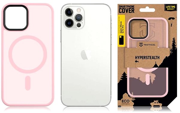 Handyhülle Tactical MagForce Hyperstealth Cover für iPhone 12/12 Pro Pink Panther ...