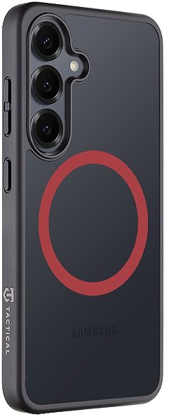 Handyhülle Tactical MagForce Hyperstealth 2.0 Cover für Samsung Galaxy S25 Black/Red ...