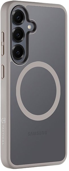 Handyhülle Tactical MagForce Hyperstealth Cover für Samsung Galaxy S25 Light Grey ...
