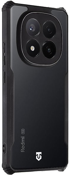 Kryt na mobil Tactical Quantum Stealth Kryt na Xiaomi Redmi Note 14 Pro+ 5G Clear/Black ...