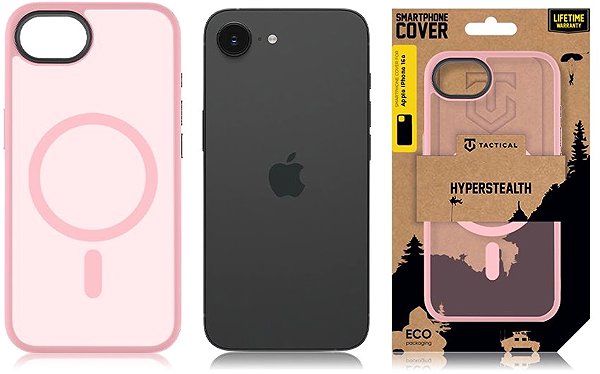 Handyhülle Tactical MagForce Hyperstealth Cover für Apple iPhone 16e/17e Pink Panther ...