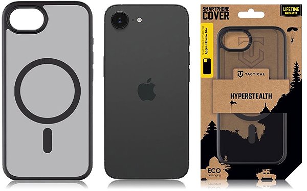Handyhülle Tactical MagForce Hyperstealth Hülle für Apple iPhone 16e/17e Asphalt ...
