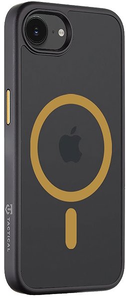 Telefon tok Tactical MagForce Hyperstealth 2.0 telefon tok Apple iPhone 16e/17e készülékhez, fekete/sárga ...