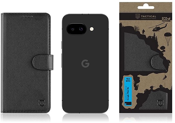 Puzdro na mobil Tactical Field Notes na Google Pixel 9a Black ...