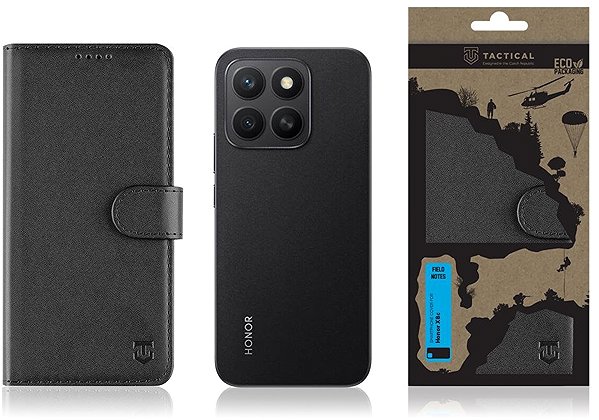 Mobiltelefon tok Tactical Field Notes Honor X8c fekete tok ...