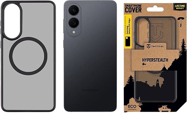 Handyhülle Tactical MagForce Hyperstealth Cover für Samsung Galaxy S25 Edge Asphalt ...