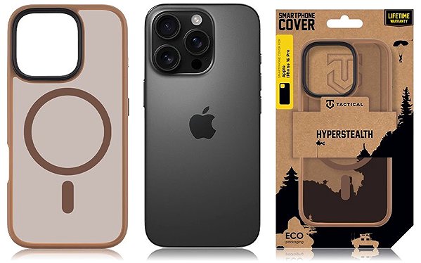 Handyhülle Tactical MagForce Hyperstealth Cover für iPhone 16 Pro Moucha Moose ...