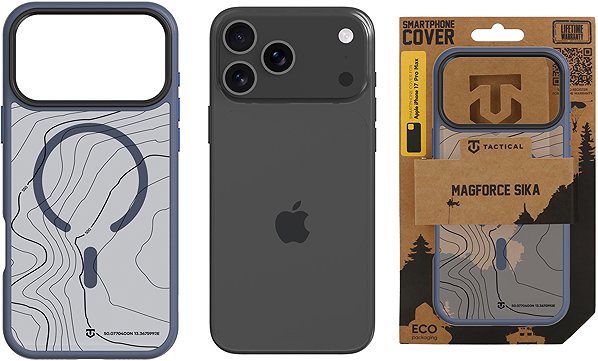 Handyhülle Tactical MagForce Hyperstealth Sika Cover für Apple iPhone 17 Pro Max/18 Pro Max Deep Blue ...