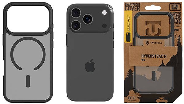 Handyhülle Tactical MagForce Hyperstealth Hülle für Apple iPhone 17 Pro/18 Pro Asphalt ...