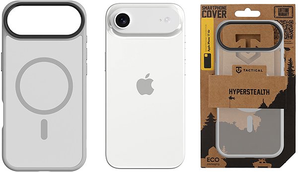 Telefon tok Tactical MagForce Hyperstealth iPhone Air világosszürke tok ...
