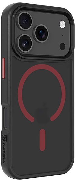 Kryt na mobil Tactical MagForce Hyperstealth 2.0 Kryt pre Apple iPhone 17 Pro/18 Pro Black/Red PLA