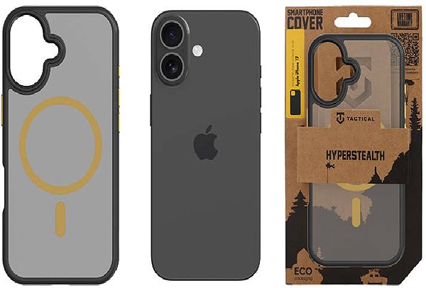 Handyhülle Tactical MagForce Hyperstealth 2.0 Hülle für iPhone 17 Black/Yellow ...