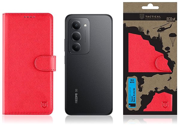 Mobiltelefon tok Tactical Field Notes Xiaomi Redmi 15 4G/5G Red tok ...