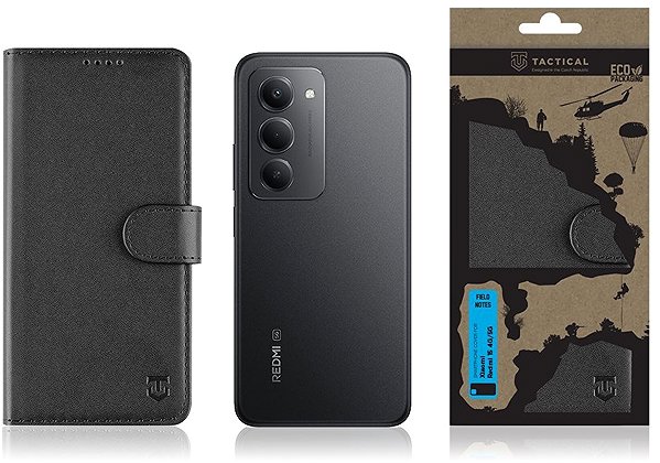 Softcase-Handyhülle Tactical Field Notes für Xiaomi Redmi 15 4G/5G Black ...