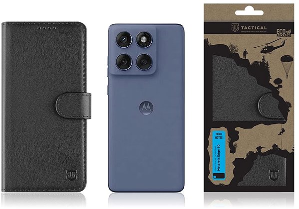 Softcase-Handyhülle Tactical Field Notes für Motorola Edge 60 Schwarz ...