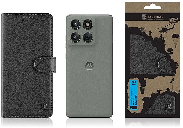 Softcase-Handyhülle Tactical Field Notes für Motorola Edge 60 Pro Schwarz ...