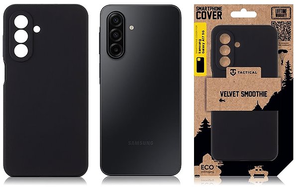 Kryt na mobil Tactical Velvet Smoothie Kryt pre Samsung Galaxy A17 5G Asphalt ...
