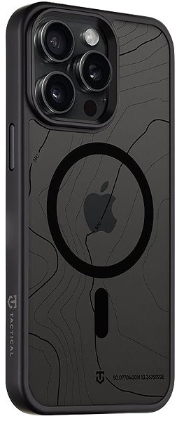 Handyhülle Tactical MagForce Hyperstealth Sika Cover für iPhone 15 Pro Max Asphalt ...