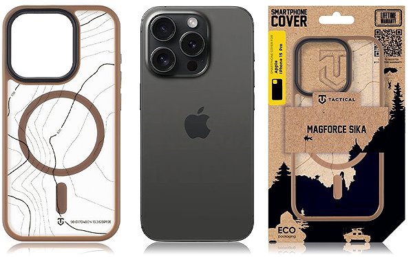 Kryt na mobil Tactical MagForce Hyperstealth Sika Kryt pre iPhone 15 Pro Moucha Moose ...