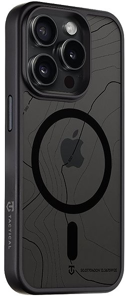 Handyhülle Tactical MagForce Hyperstealth Sika Cover für iPhone 15 Pro Asphalt ...