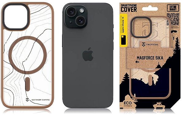 Handyhülle Tactical MagForce Hyperstealth Sika Cover für iPhone 15 Moucha Moose ...