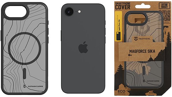 Handyhülle Tactical MagForce Hyperstealth Sika Cover für Apple iPhone 16e/17e Asphalt ...