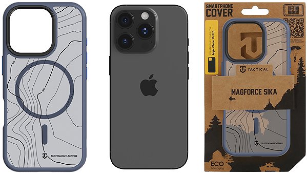 Handyhülle Tactical MagForce Hyperstealth Sika Cover für iPhone 16 Pro Deep Blue ...