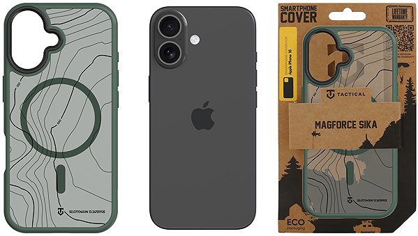 Handyhülle Tactical MagForce Hyperstealth Sika Cover für iPhone 16 Forest Green ...