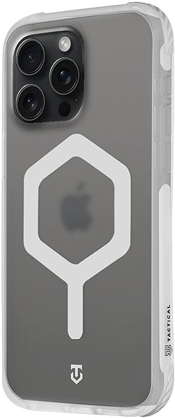 Handyhülle Tactical MagForce Hexagon Hülle für Apple iPhone 15 Pro Max T-White ...
